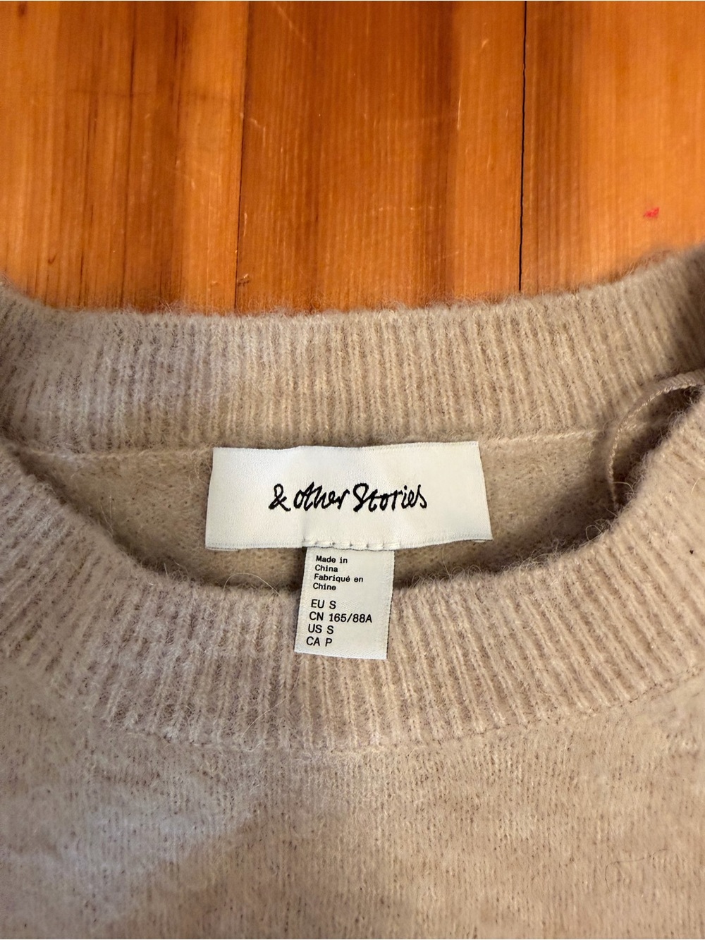 & Other Stories Alpaca/wool Sweater - Picture 3 of 4